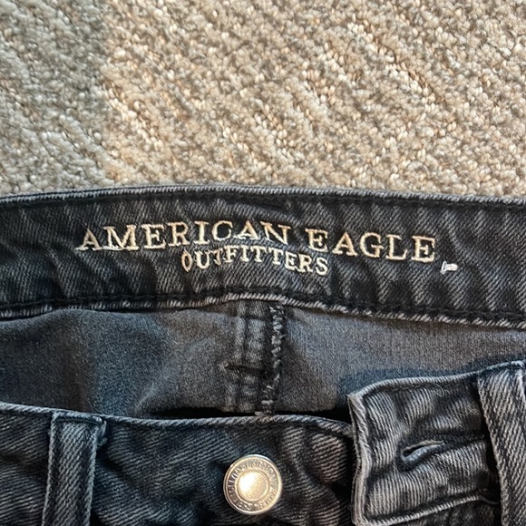 American Eagle Black Jean Skirt - Picture 3 of 4